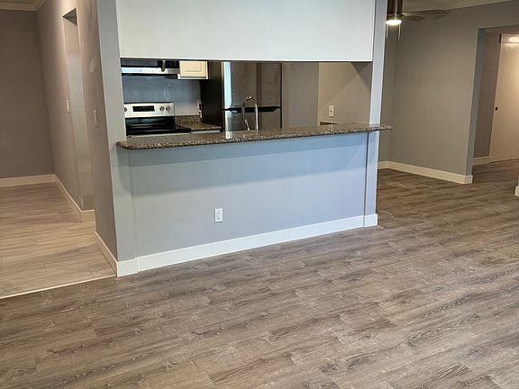 Bar area for eating and serving food