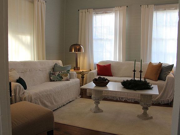 fits 2 sofas, chair, big tv
