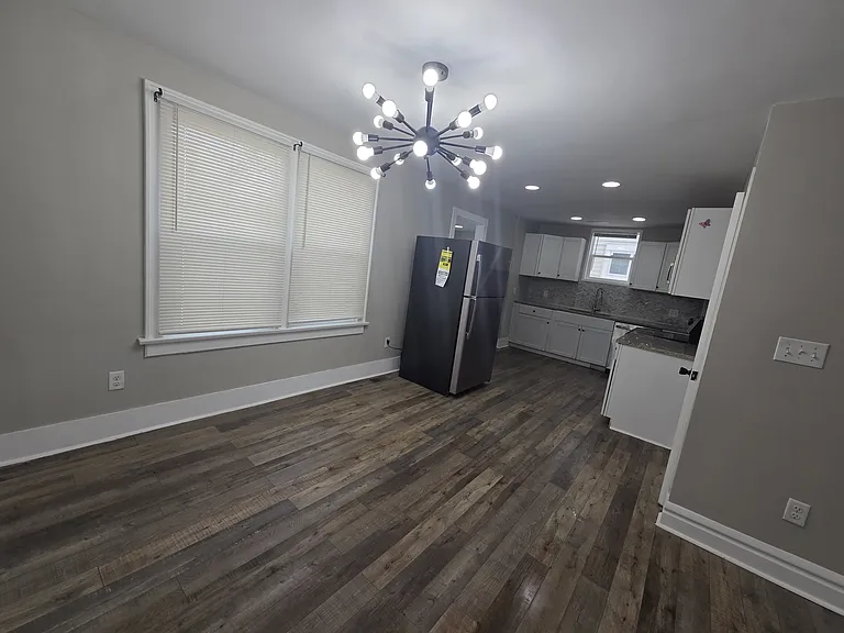 Dining area and kitchen