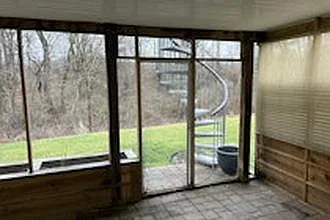 Basement Screened Patio