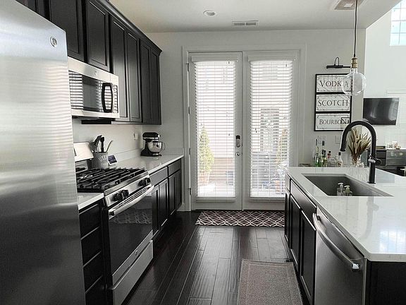 Kitchen from garage entrance