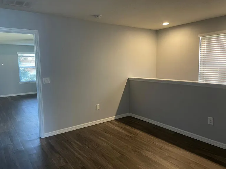 Extra office space or living room that is outside of upstairs bedrooms