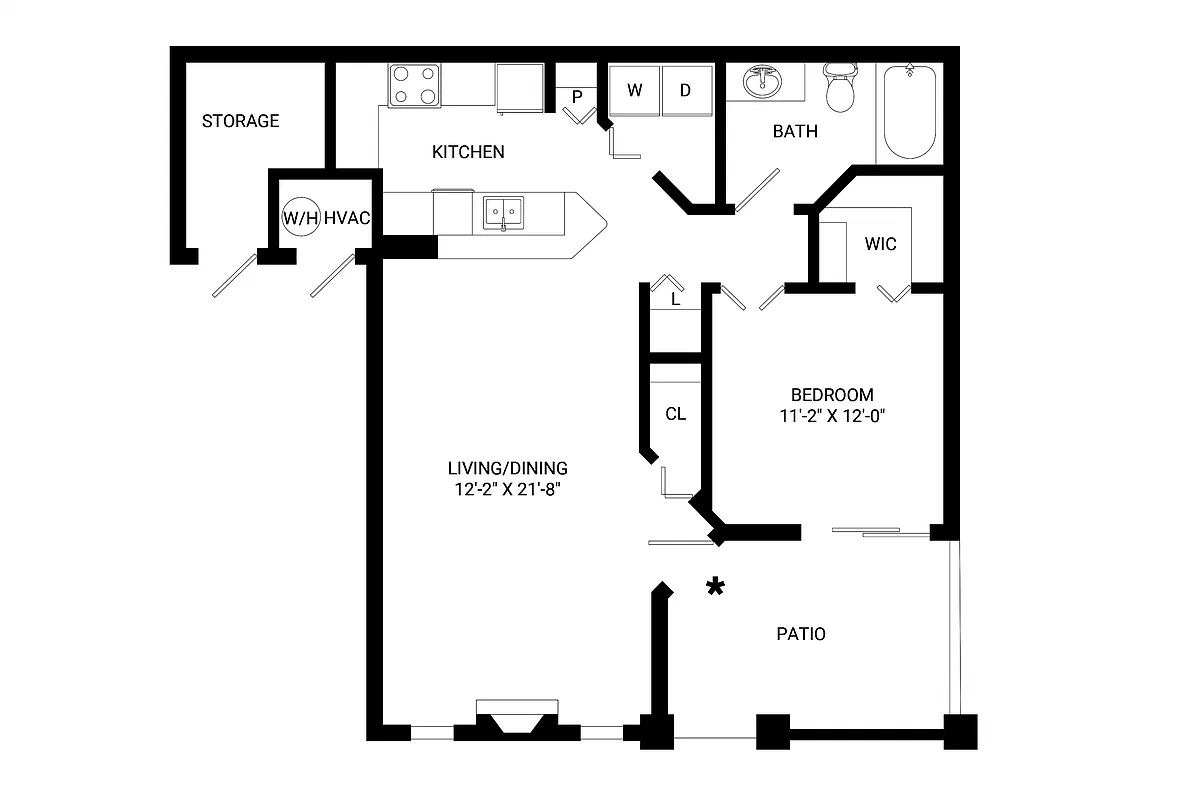 Floor plan Yale