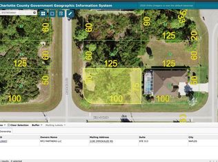 112 AUSTRALIAN DRIVE LOT 1, ROTONDA WEST, FL 33947
