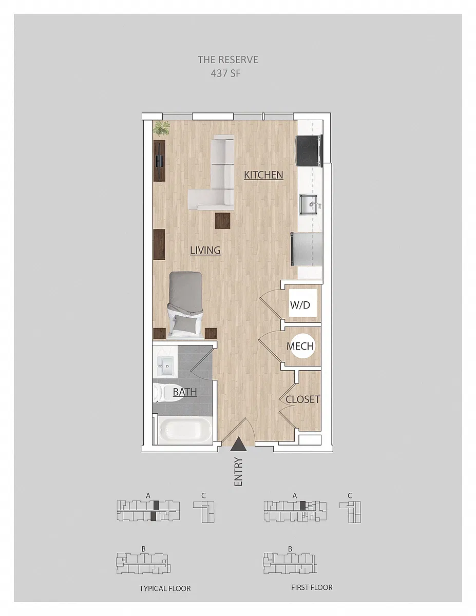 Floor plan The Reserve