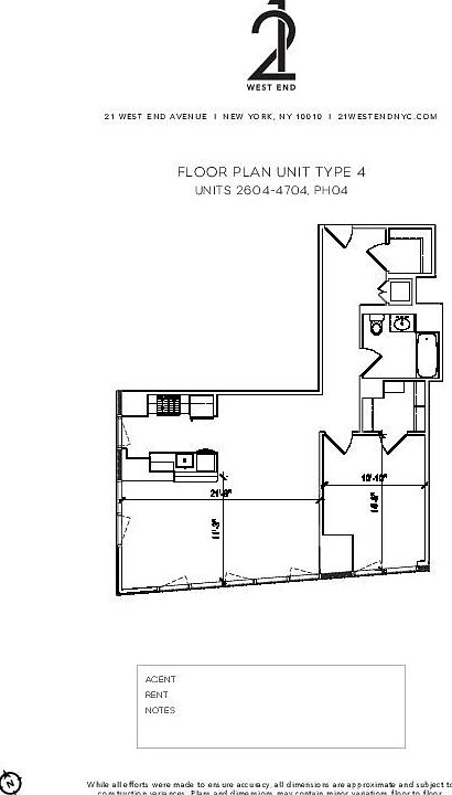 1st image of 21 W End Ave APT 4204