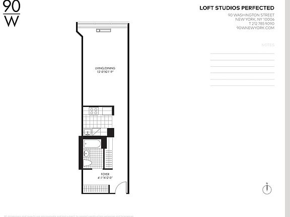 2nd image of 90 Washington St APT 9L