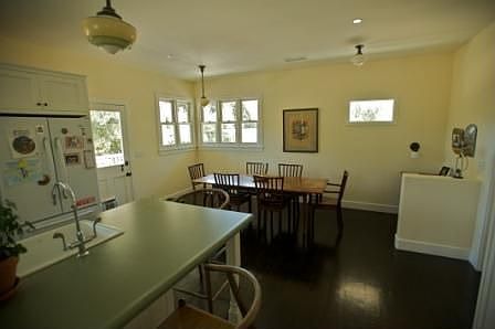 Informal dining off kitchen