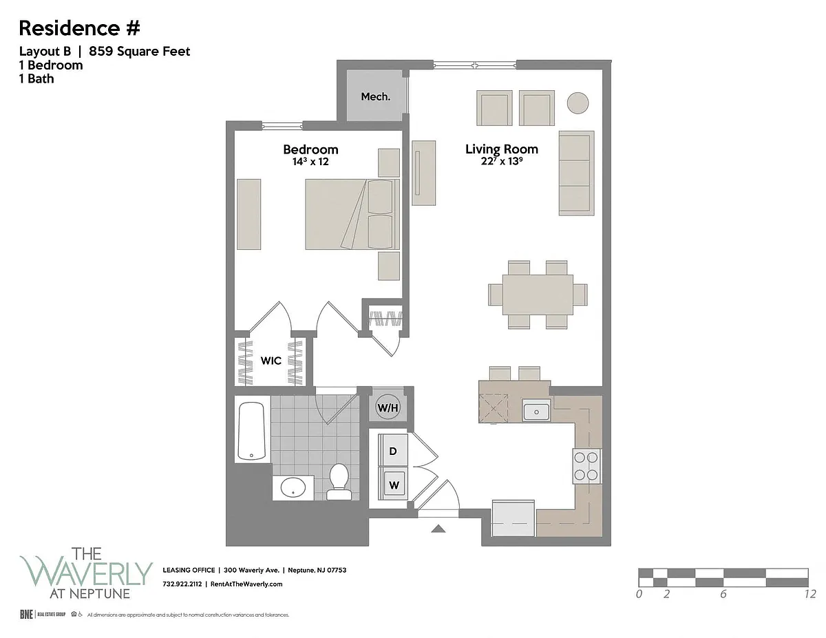 Floor plan Layout B