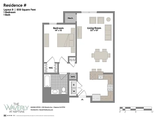 Floor plan Layout B