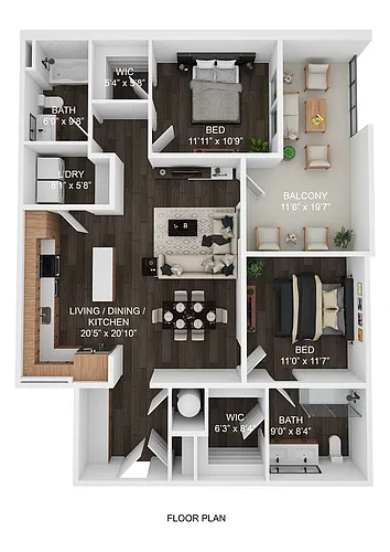 Floor plan B2