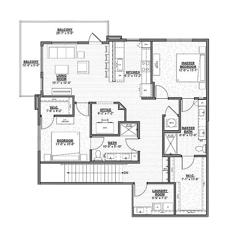 Floor plan B2-TH