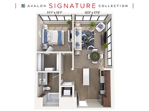 Floor plan A8-A-Wal
