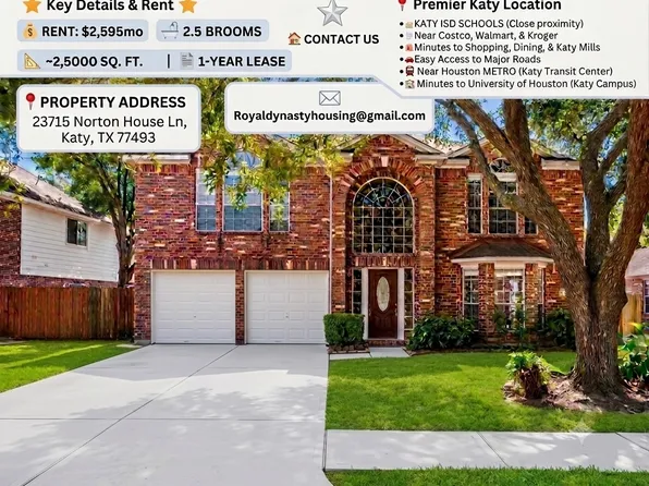 23715 Norton House Ln, Katy, TX 77493