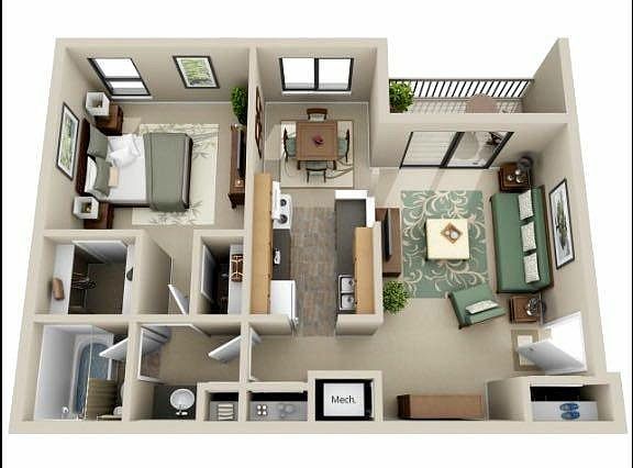 Apartment layout