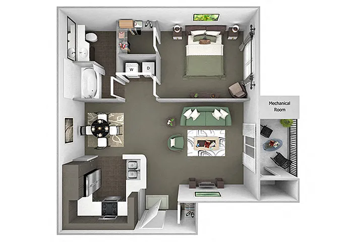 Floor plan A1 (Willow)