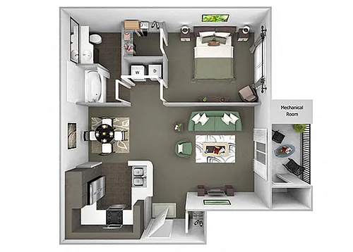Floor plan A1 (Willow)