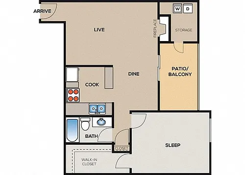 Floor plan A2