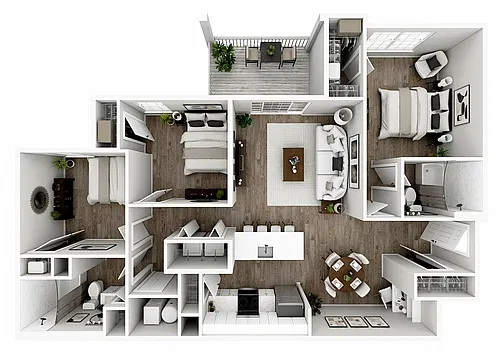 Floor plan The Sycamore - Signature Edition