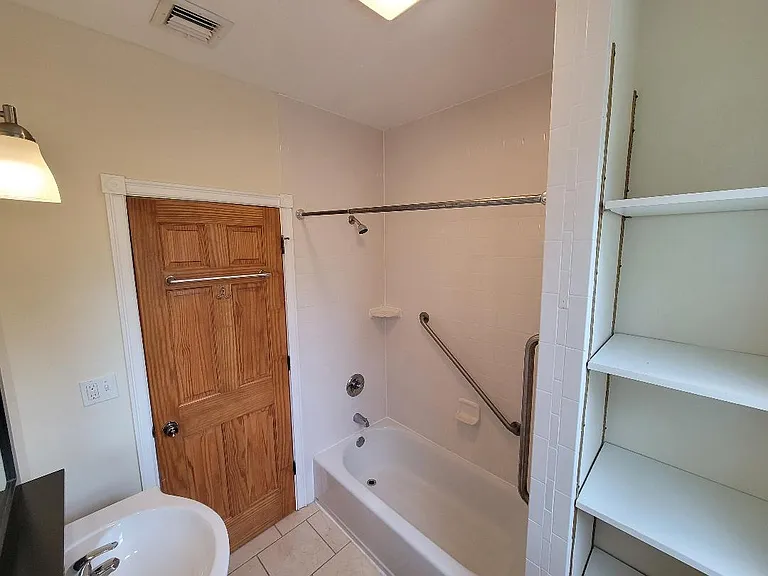 Some have grab bars and most have lots of storage and shelving for your needs