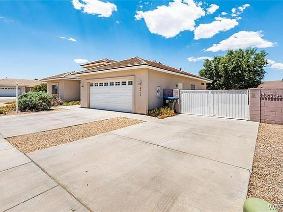 Garage and paved extra parking