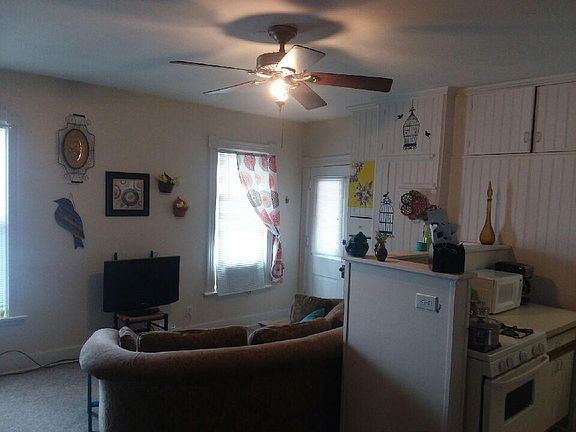 Angle from back door