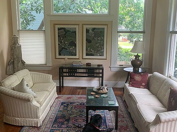The living room