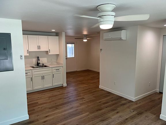 Living Room into Bedroom Space