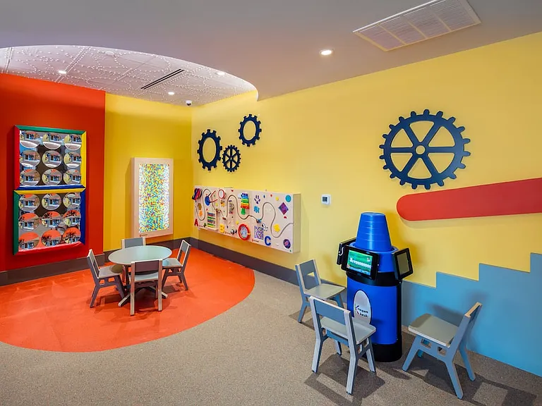 Russell Building Brand New Playroom