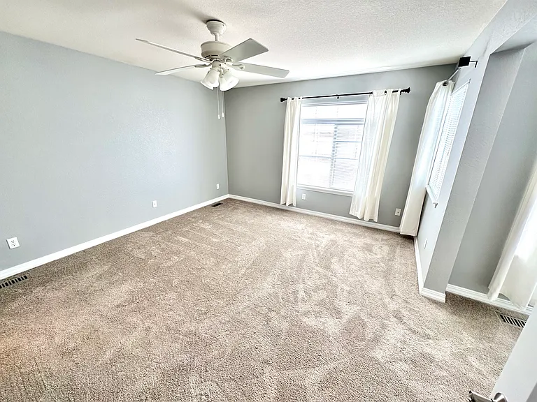Master bedroom with retreat.