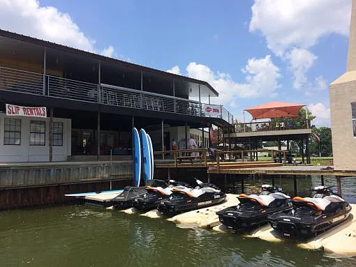 On-site: Lone Star Marina
Rent: slips, boats, seadoos