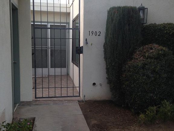 Entrance with security gate