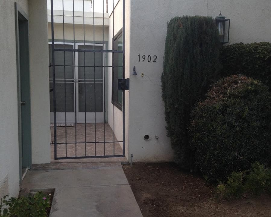 Entrance with security gate