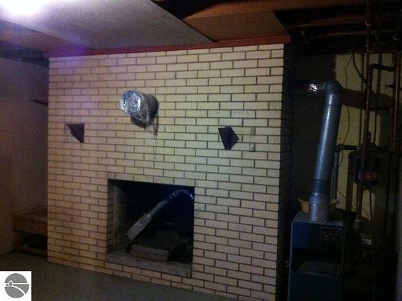 Basement Fireplace