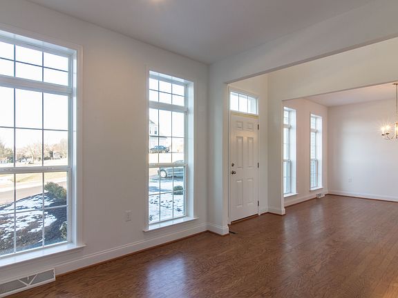 Living Room, Entry and Dining Room
