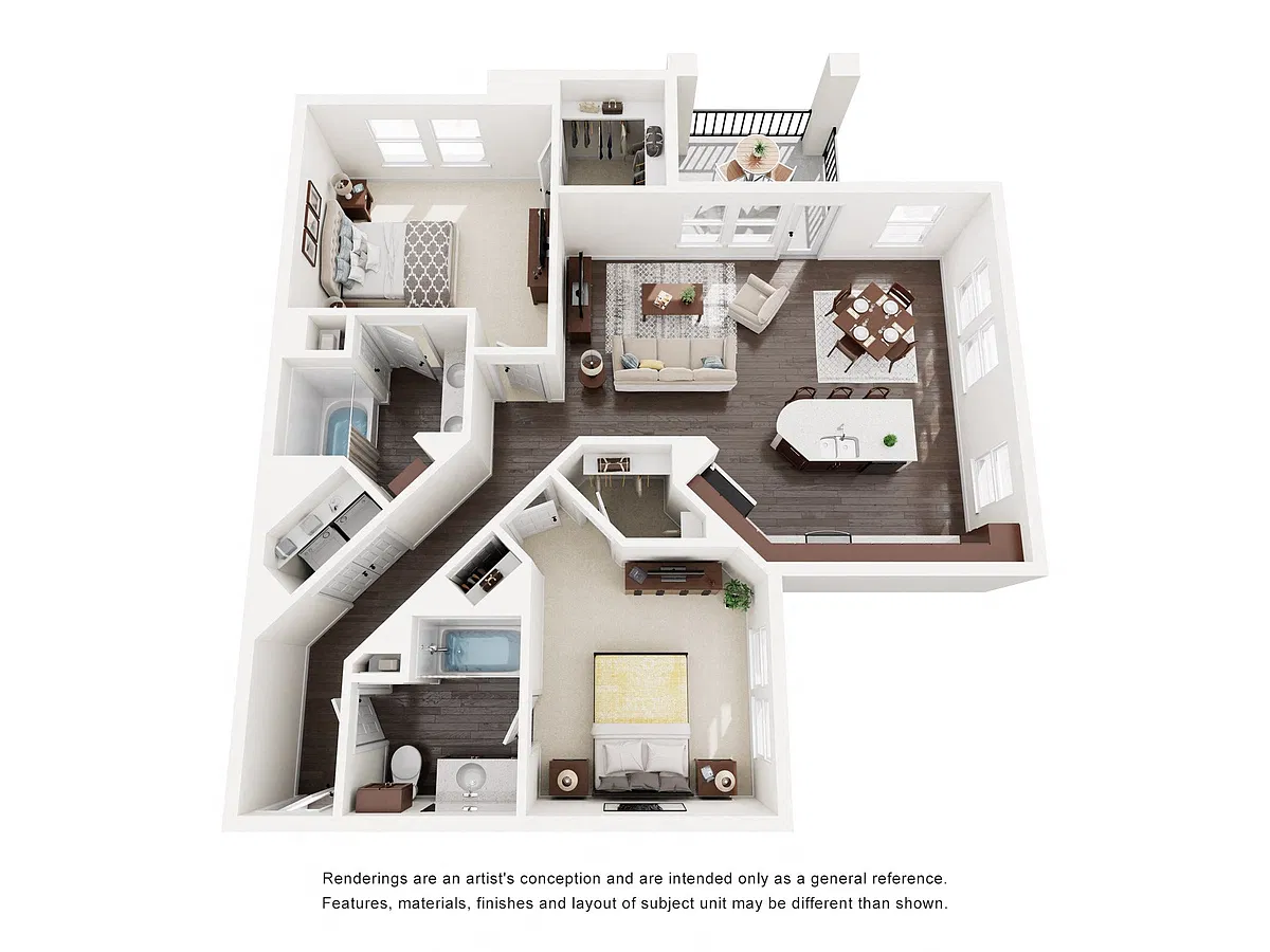 Floor plan Huntington - Phase II