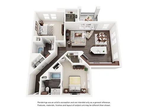 Floor plan Huntington - Phase II