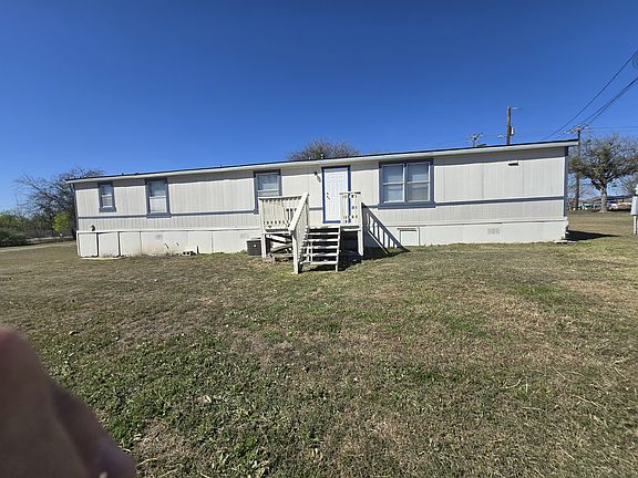 Rear of house with deck