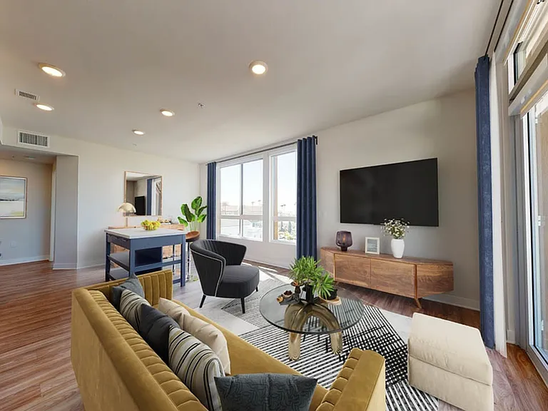 Brightly lit home with all the modern touches