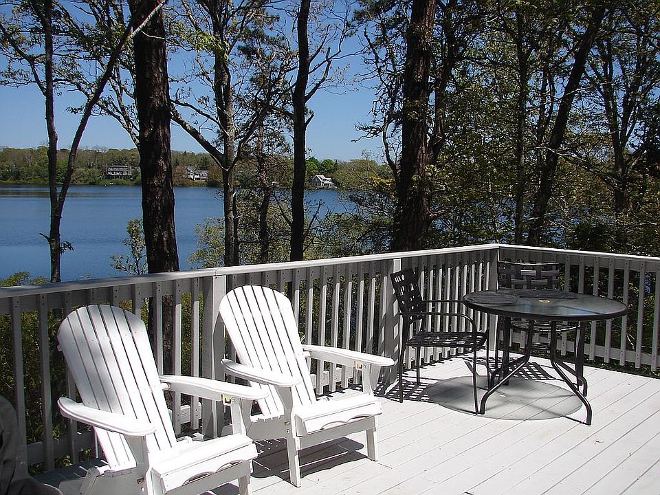 Deck and pond view