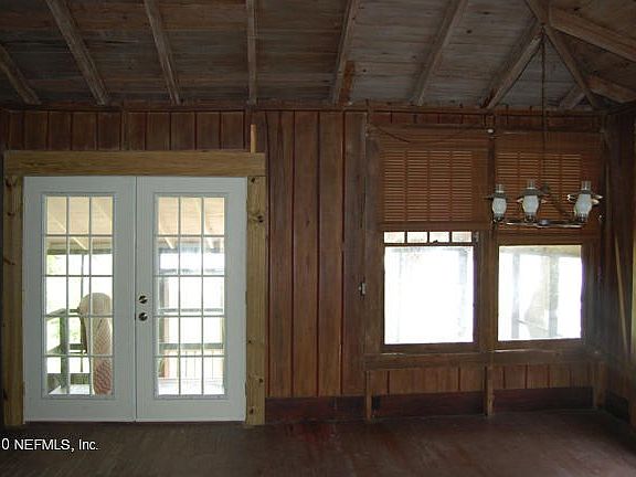 Open living/dining area