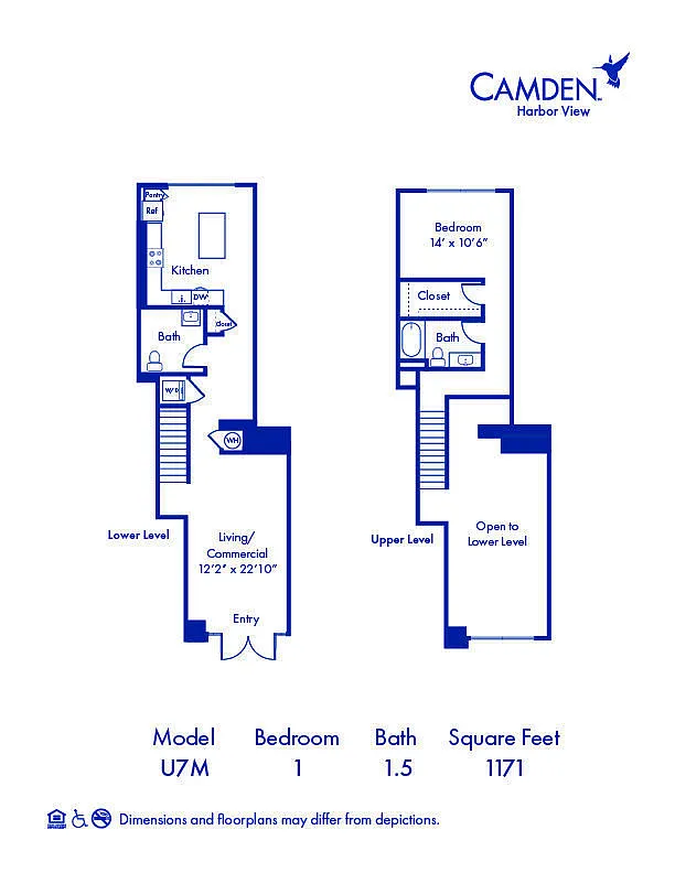 Floor plan U7M