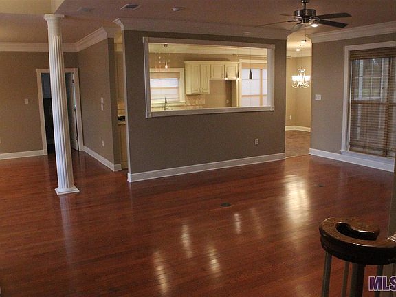 Living room, kitchen