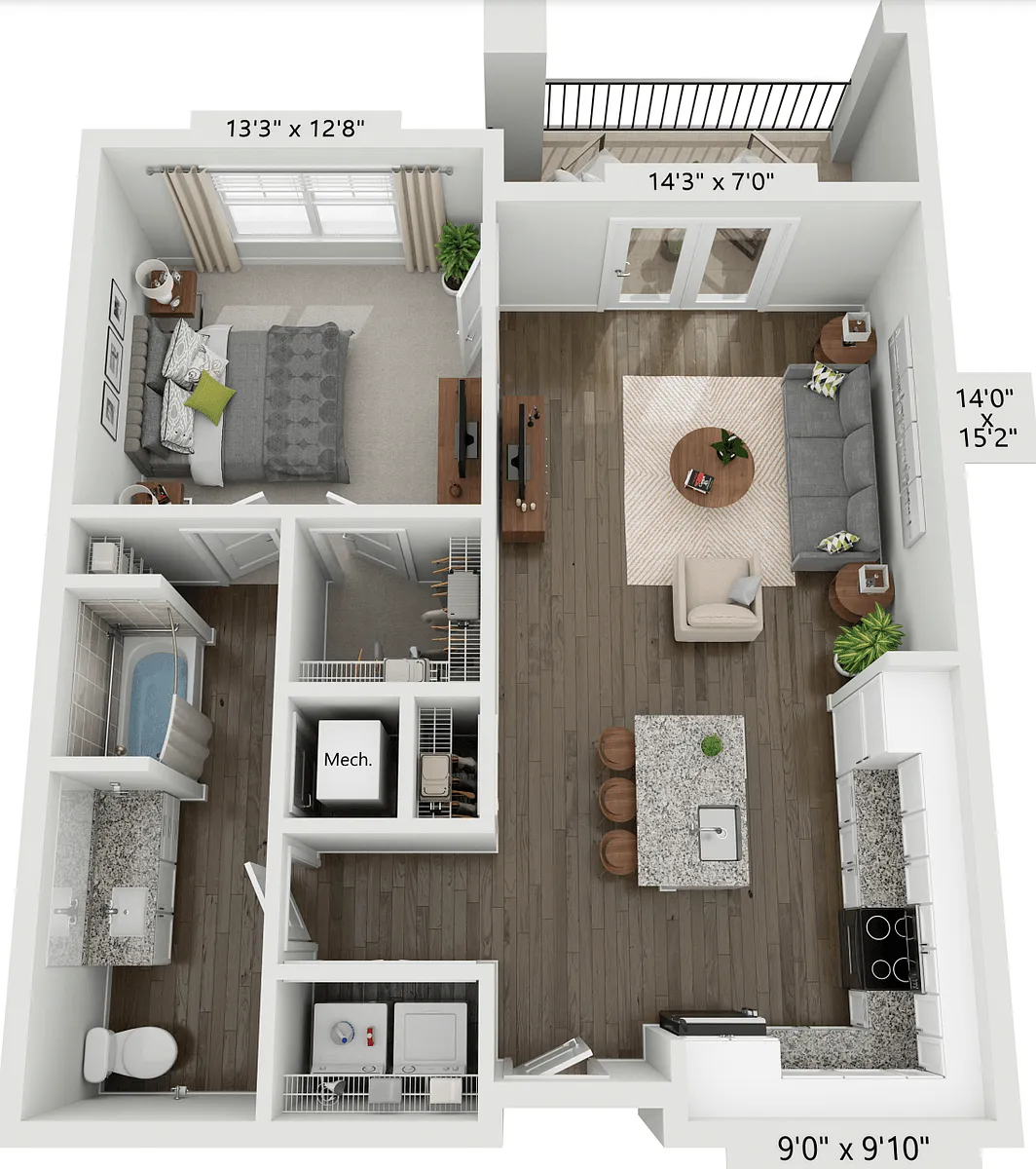 Floor plan A2