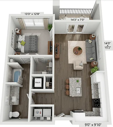 Floor plan A2