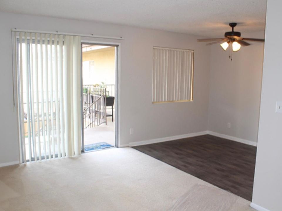 Slider to patio area off the living room.