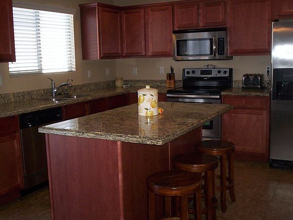 Large island with bar