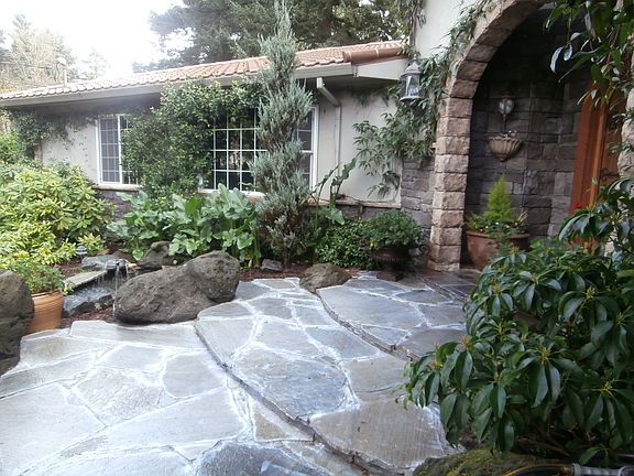 Sloping (ADA) stairs 
