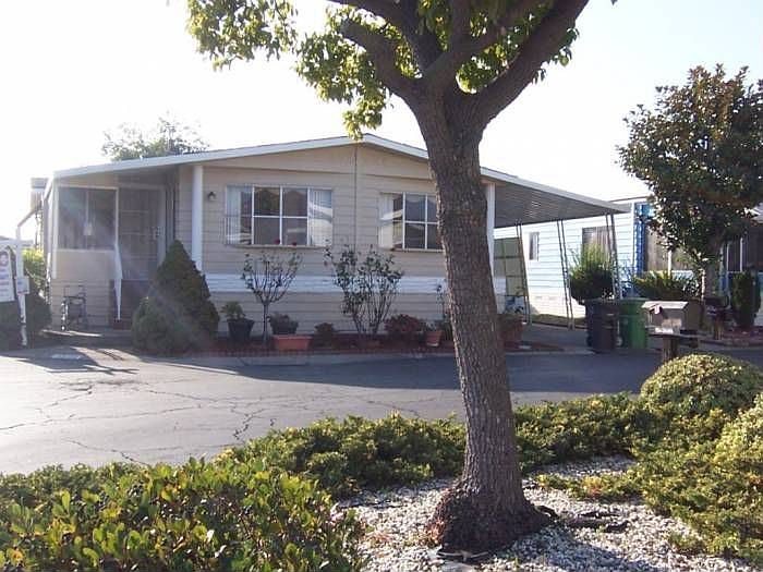 Across from guest parking