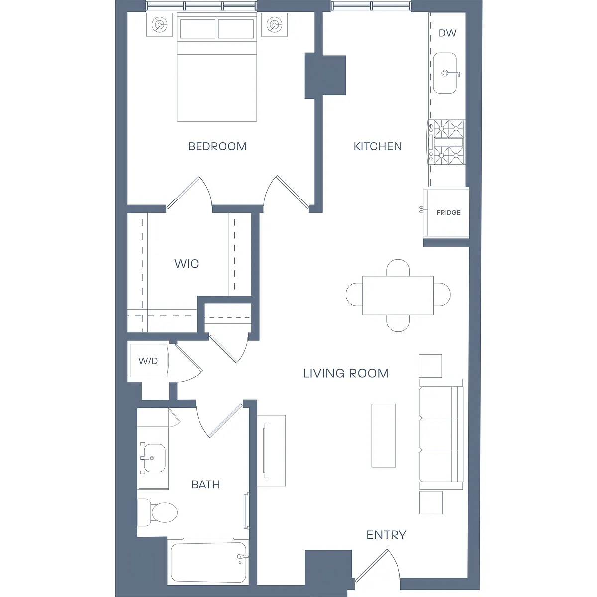 Floor plan A22